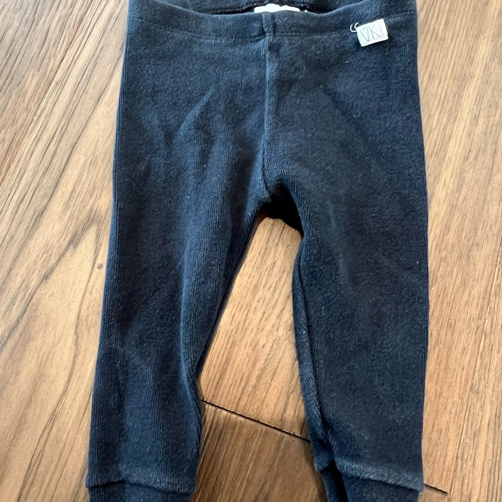 Zara Baby Girl Ribbed Leggings Size 6/9 Months